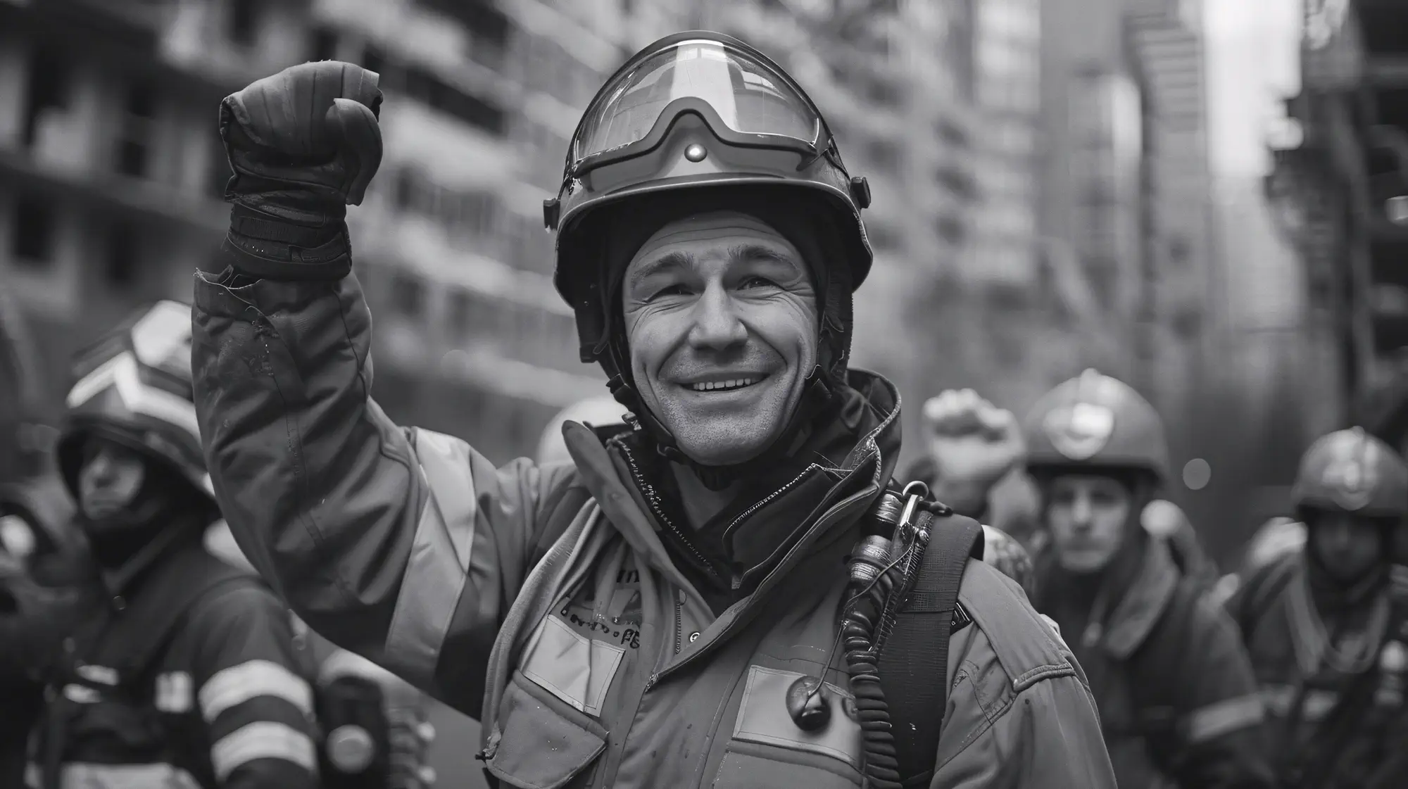 Various people taking part protests